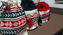 Ethnic embroidered purse that pairs with western and Indian wear